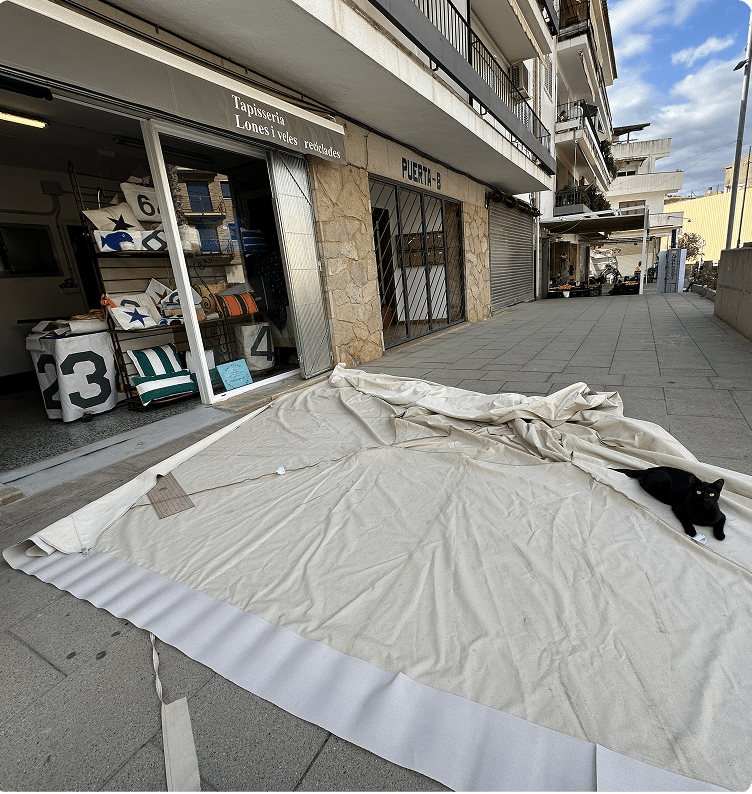 Reparació parasol 1